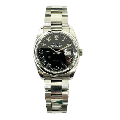 Rolex Datejust 116200 Black Dial Jan 2008