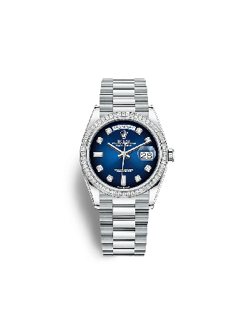 Rolex Day-Date 128396TBR 36mm Blue