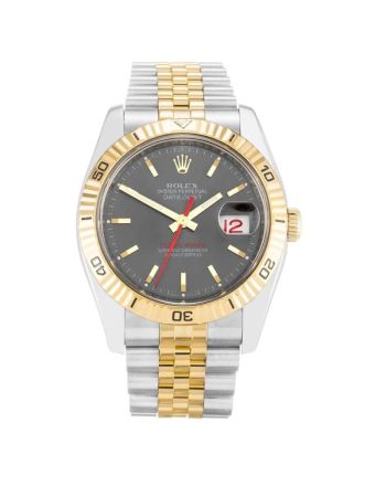 Rolex Datejust Turn-O-Graph 116263 Mens 36MM