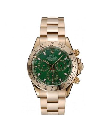 Rolex Cosmograph Daytona Green Dial 1454244 Men Watch 39MM